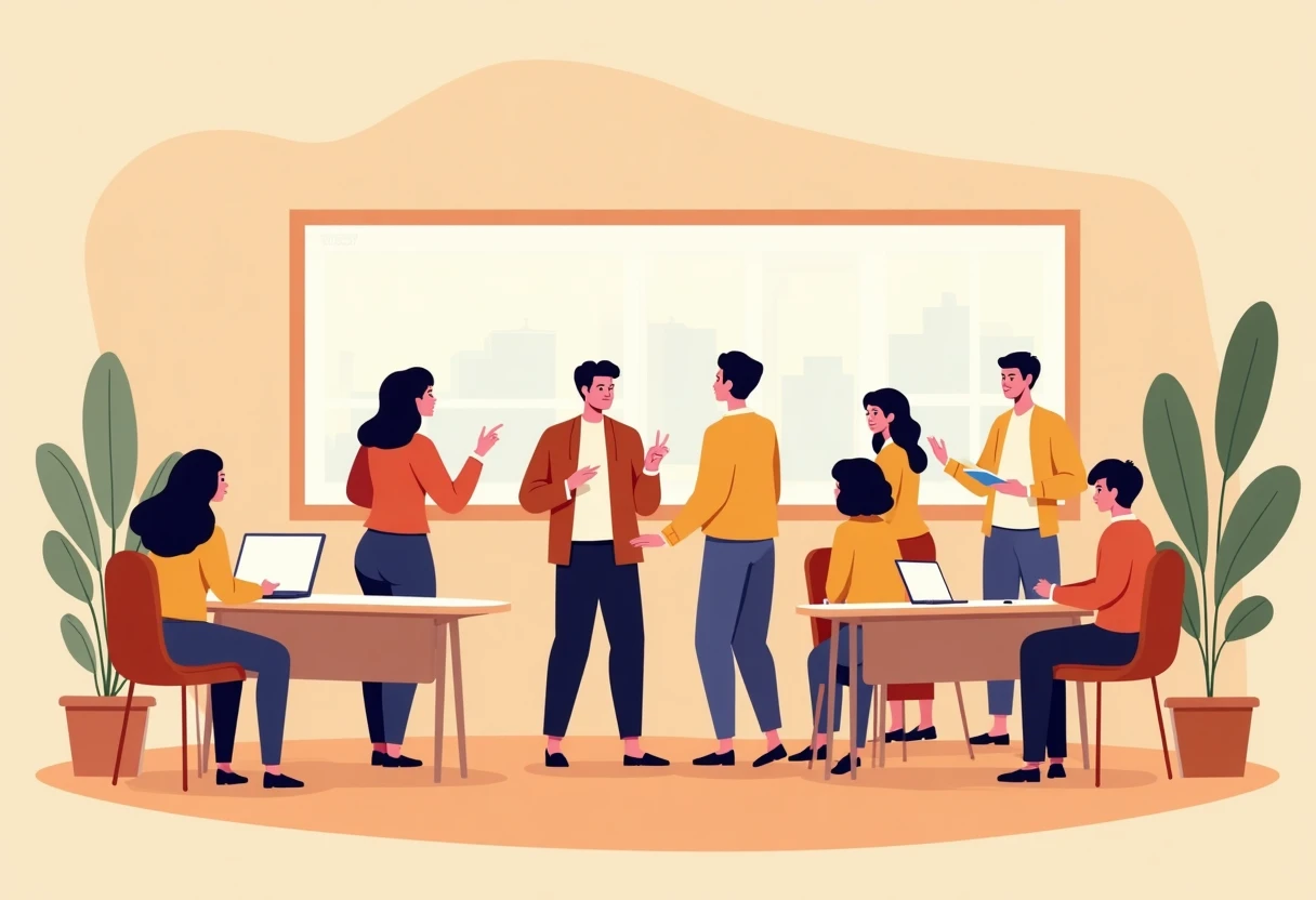 Classroom teaching in Arecibo