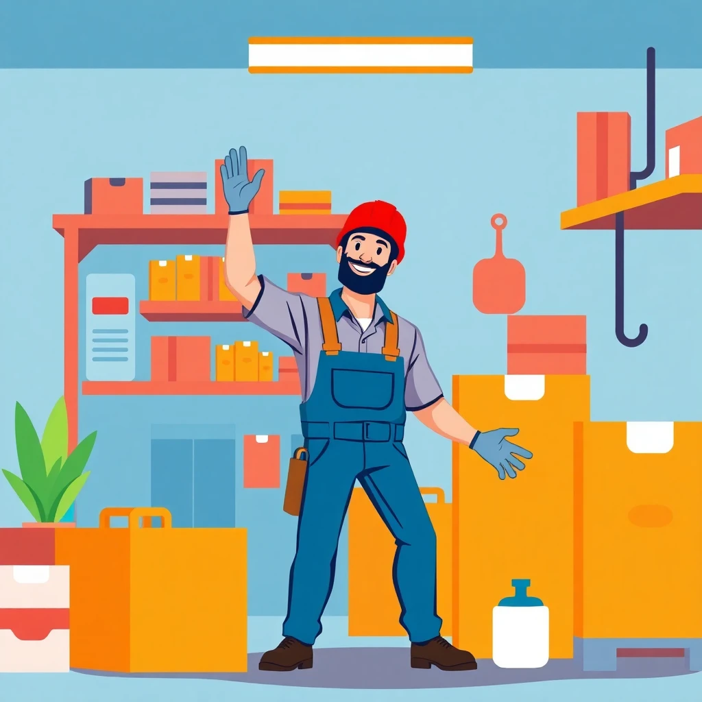 Trabajador disfrutando de beneficios