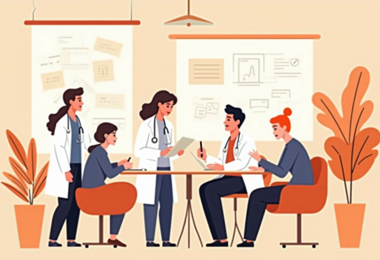 Comparación de empleos en el sector salud