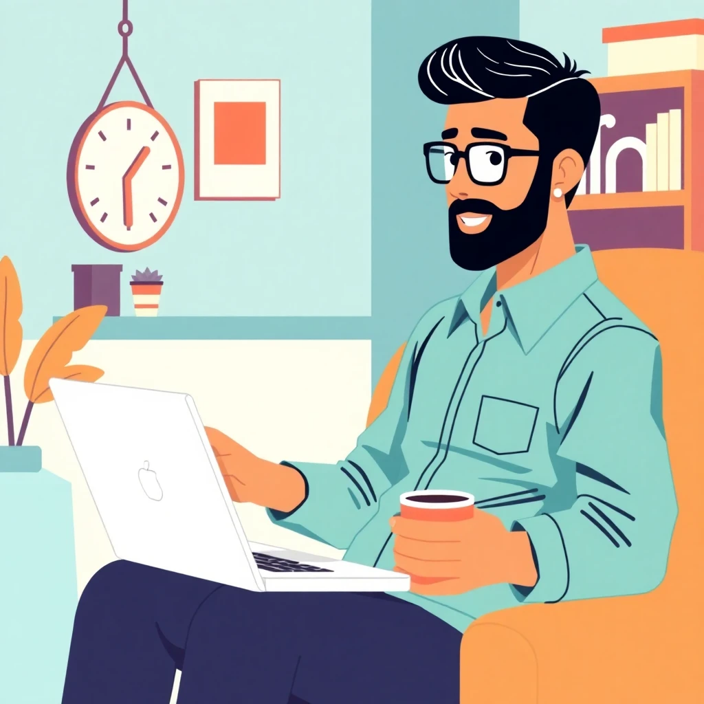 Trabajo remoto desde casa