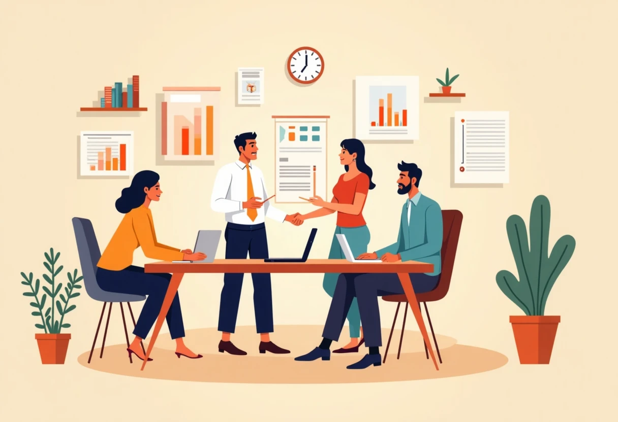 Discussing job offers