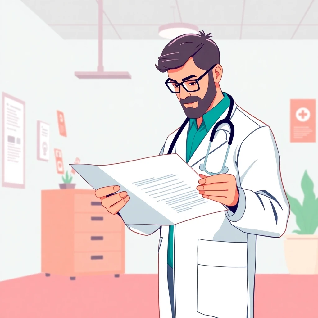 Revisando opciones de gestión de enfermería