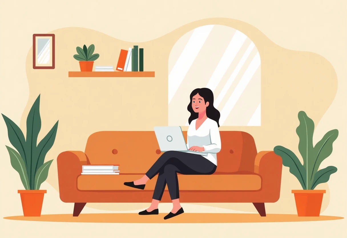 Trabajo remoto desde casa