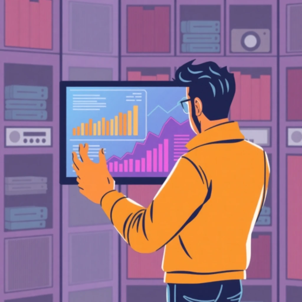 Analista de innovación de procesos en un almacén