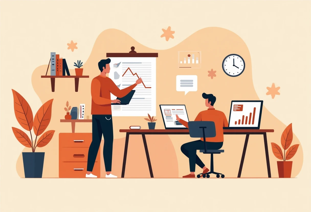 Développeur expérimenté en travail
