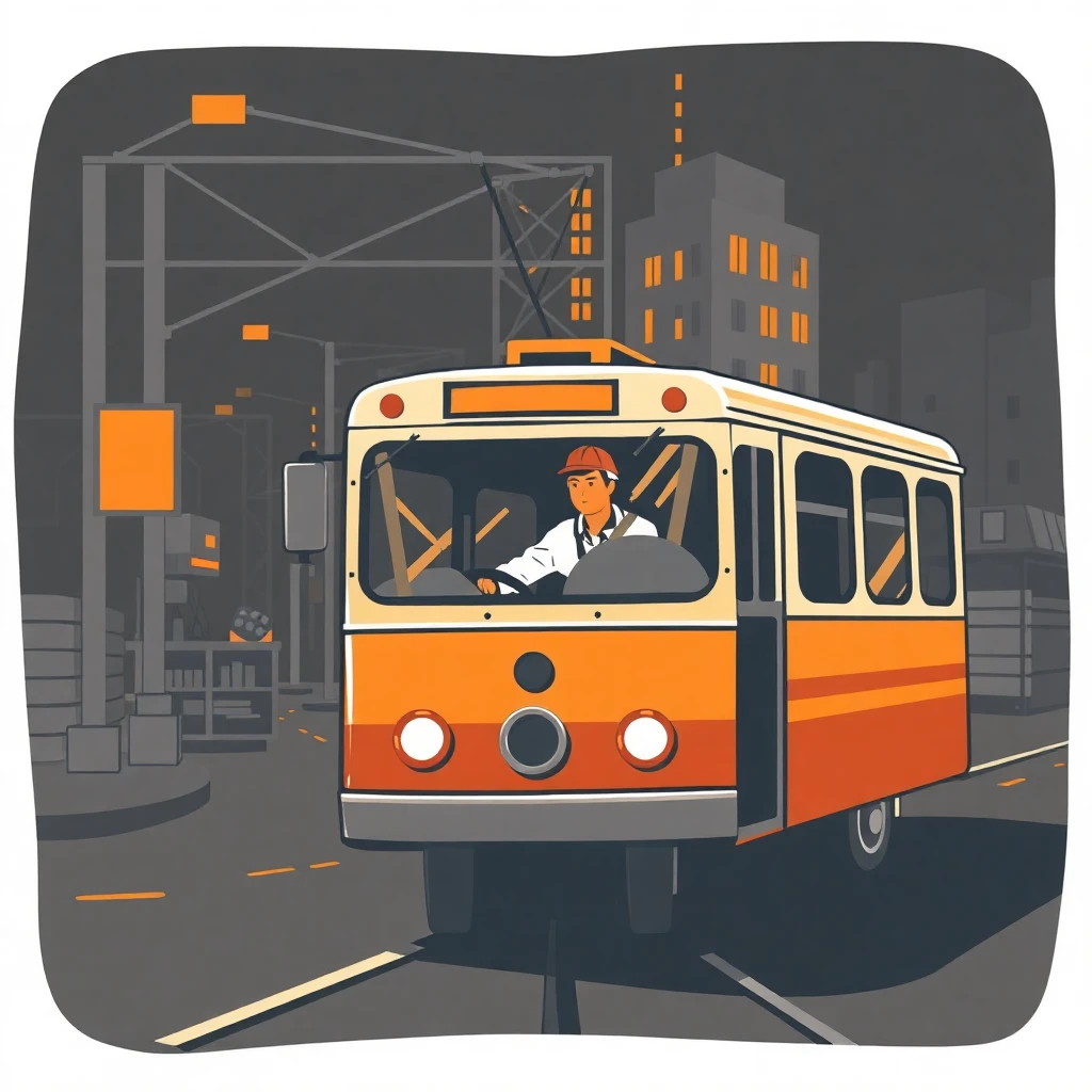 Conductor de reparto profesional