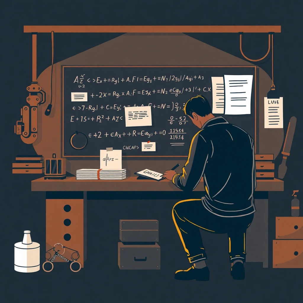 Pizarra de clase con contenido educativo