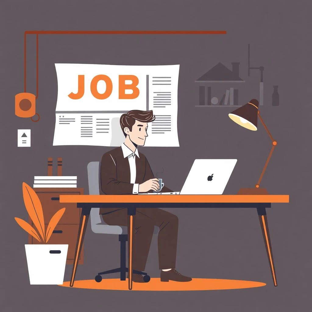 Revisando ofertas de empleo