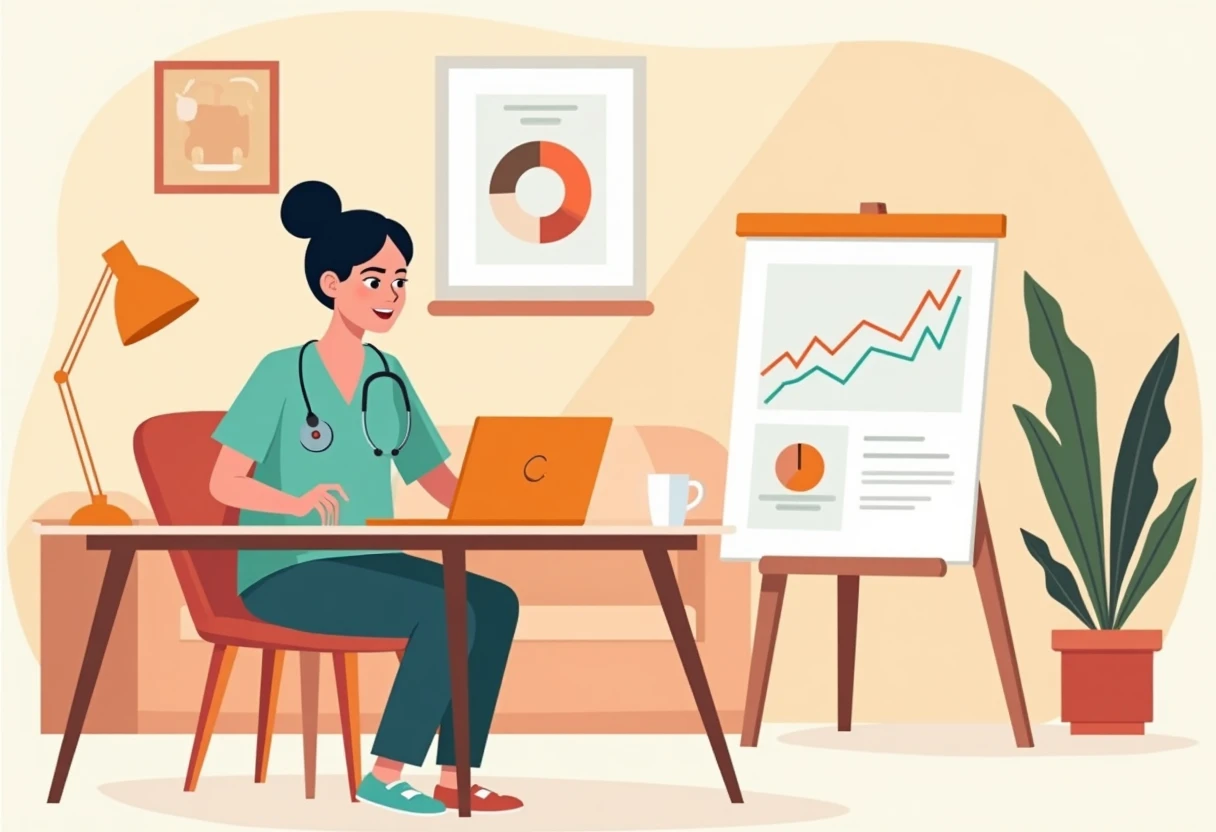 Remote nursing work environment