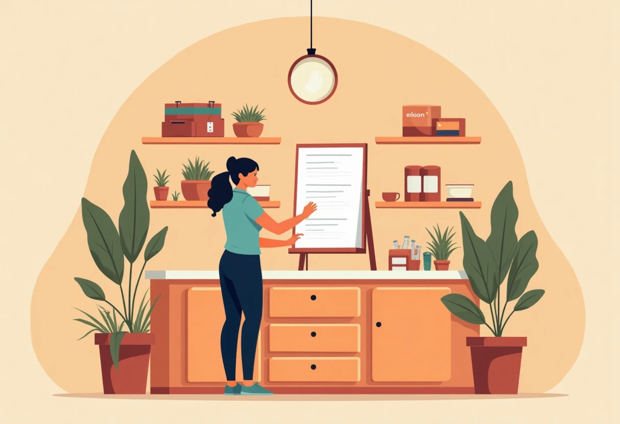 Part-time retail worker
